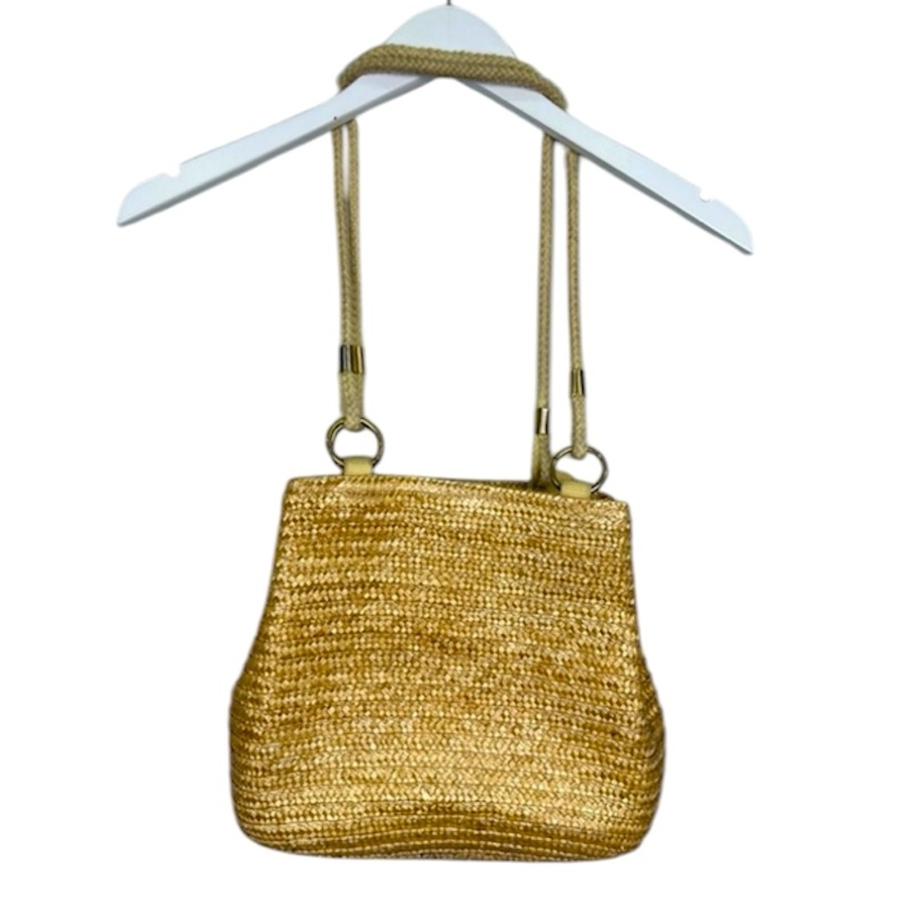 100% Wheat Straw Shoulder Purse Bag